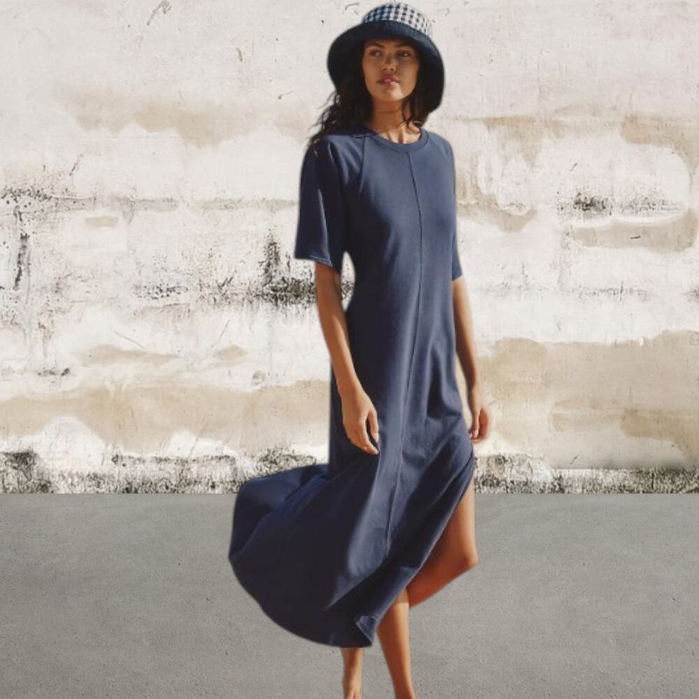 Anthropologie $98 Celandine Maxi T-Shirt Dress Size Small NWT